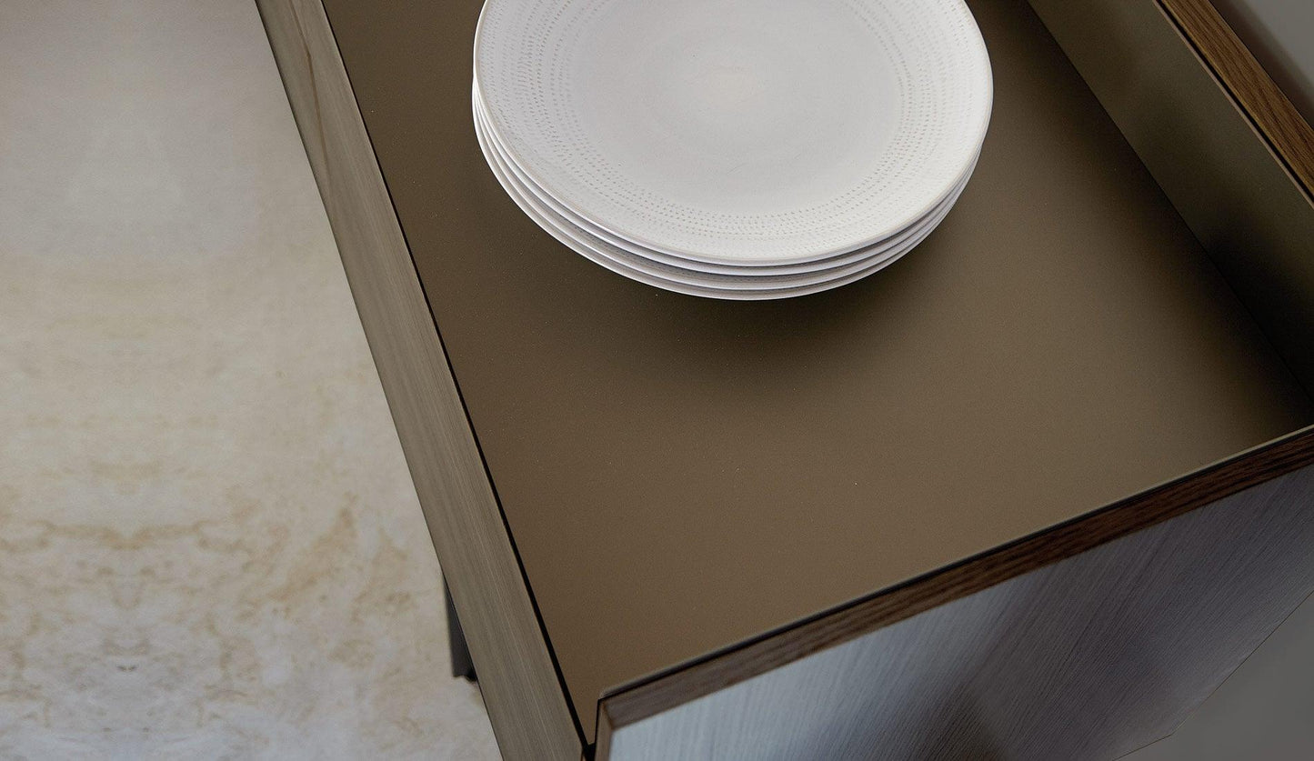 Punt - Punt Stockholm STH402 Sideboard | Dunkelgrau - Sideboards - Sarto Group