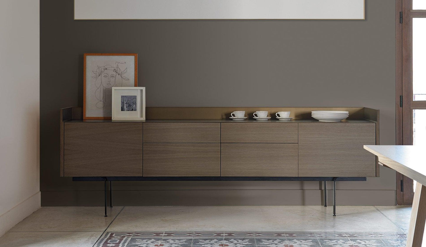 Punt - Punt Stockholm STH402 Sideboard | Dunkelgrau - Sideboards - Sarto Group