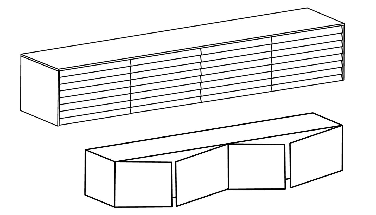 Punt - Punt Sussex SSX401 Lowboard - Lowboards - Sarto Group