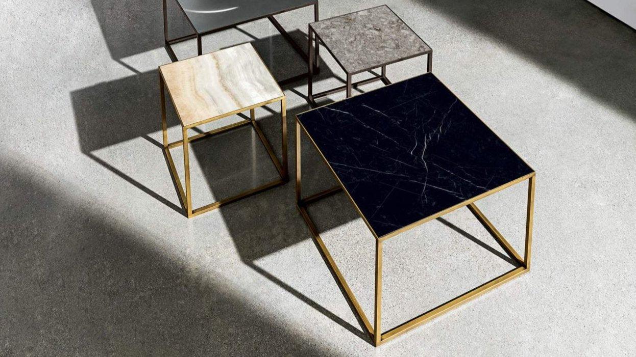 Sovet - Sovet Quadro Beistelltisch | Keramik - Beistelltische - Sarto Group
