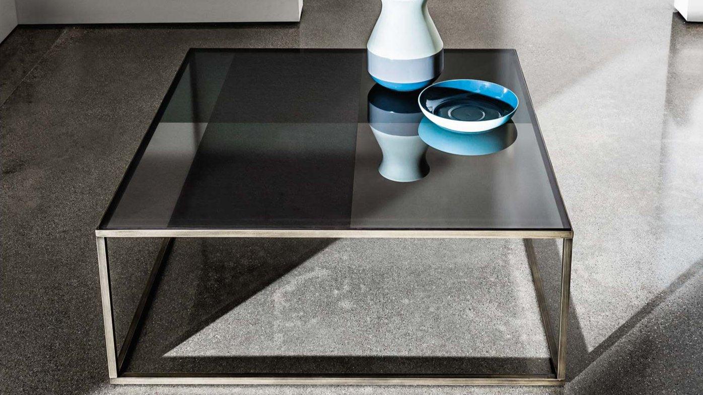 Sovet - Sovet Quadro Beistelltisch | Glas - Beistelltische - Sarto Group