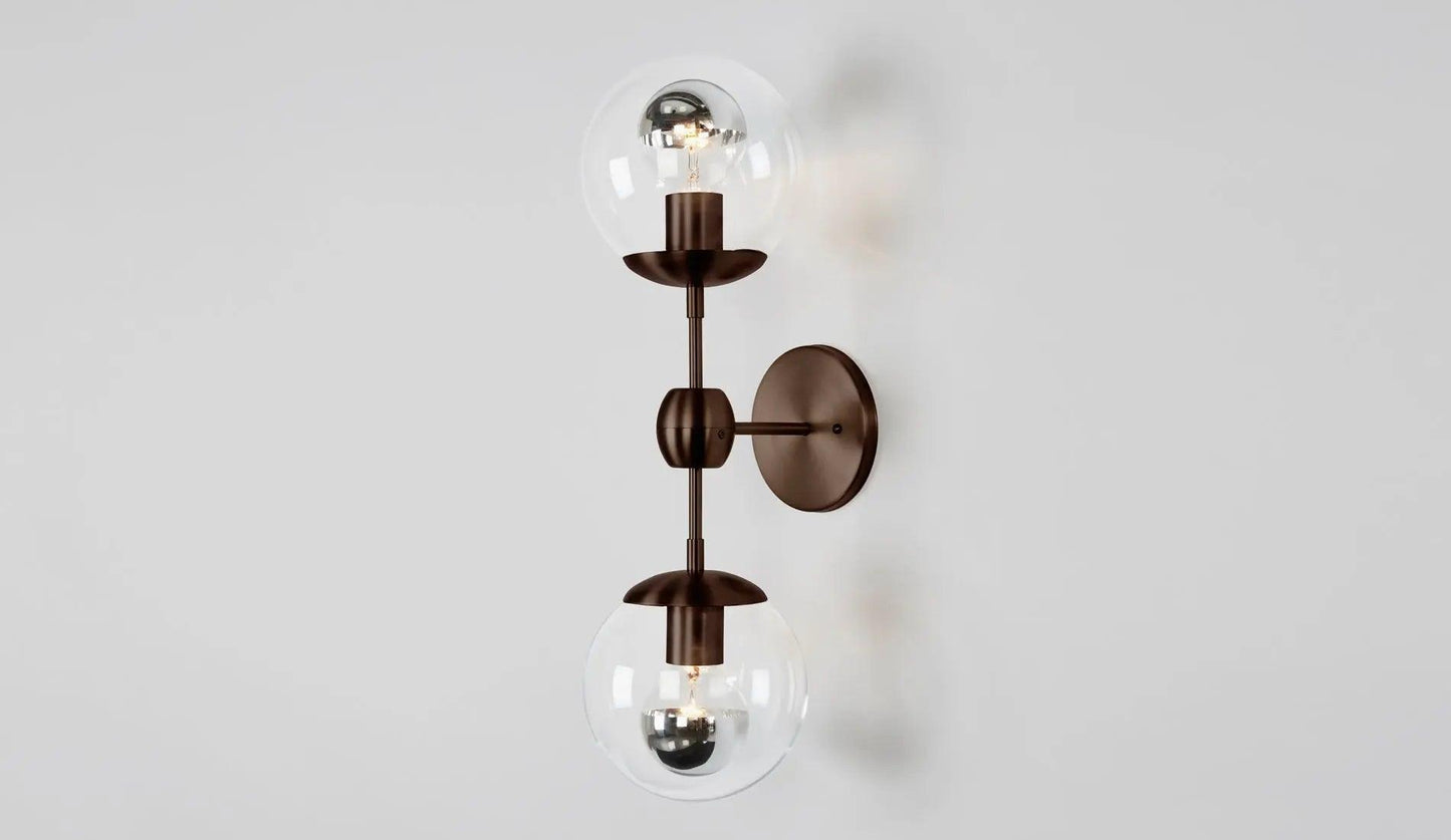 Roll & Hill Modo Sconce 2-Globes Wandleuchte - Sarto Group