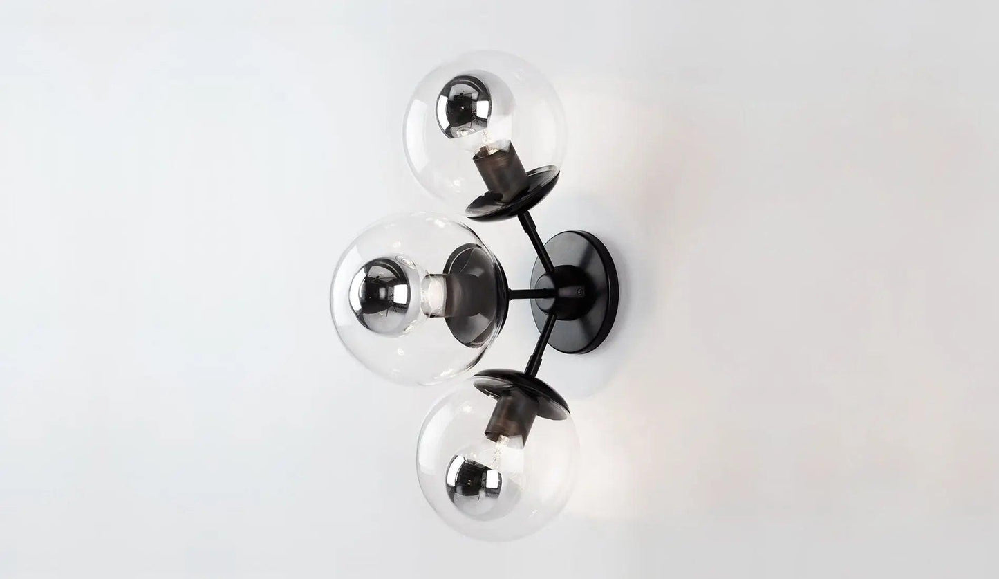 Roll & Hill Modo Sconce 3-Globes Wandleuchte - Sarto Group