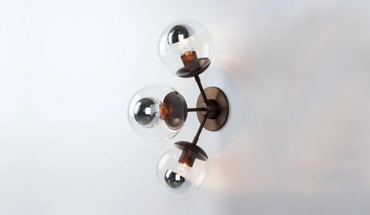 Roll & Hill - Roll & Hill Modo Sconce 3-Globes Wandleuchte - Deckenleuchten - Sarto Group