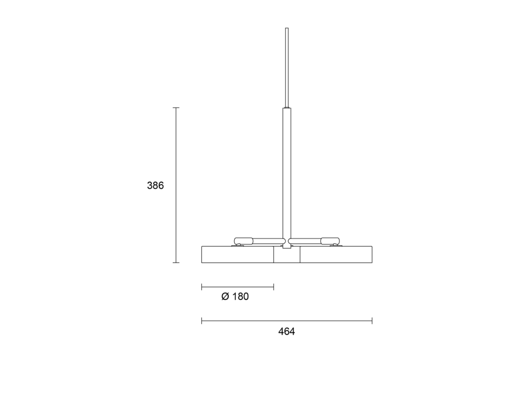 Rubn - Rubn James 3 Chandelier - Hängeleuchten - Sarto Group