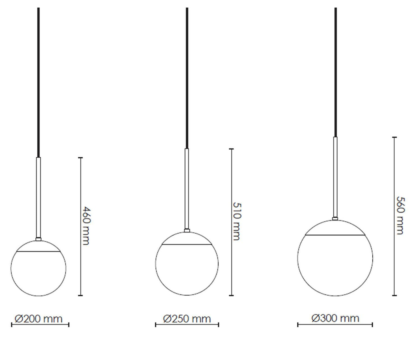 Rubn - Rubn Lord 1 Pendant Hängeleuchte | Ø30 cm - Hängeleuchten - Sarto Group