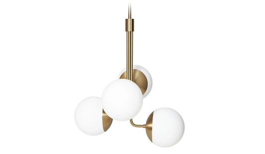 Rubn - Rubn Lord Bouquet Kronleuchter | Messing + Opal - Kronleuchter - Sarto Group