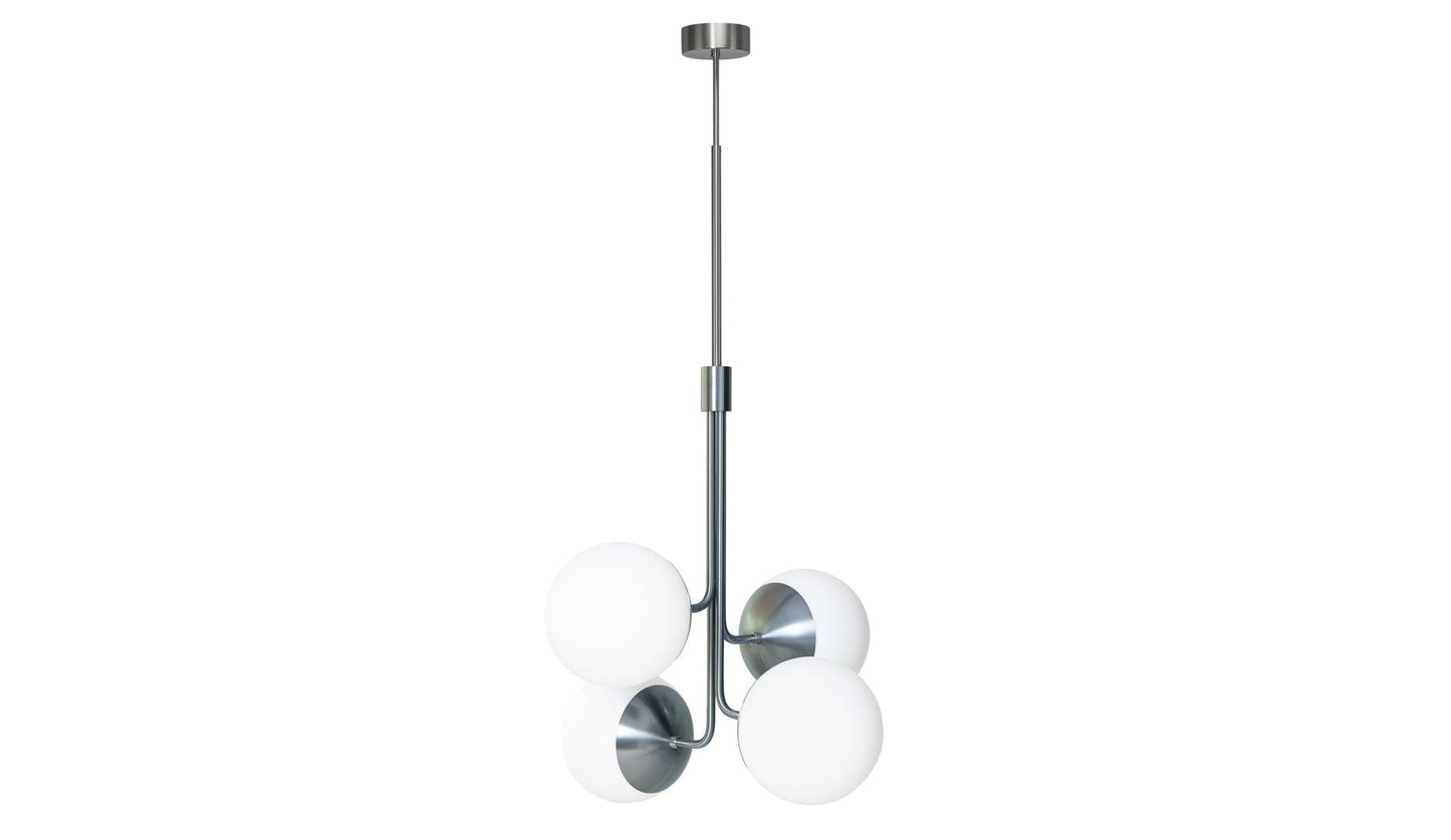 Rubn - Rubn Lord Bouquet Kronleuchter | Stahl + Opal - Kronleuchter - Sarto Group