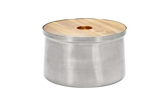 Serax - Serax Eiskühler XL mit Deckel | Silber - Weinkühler - Sarto Group