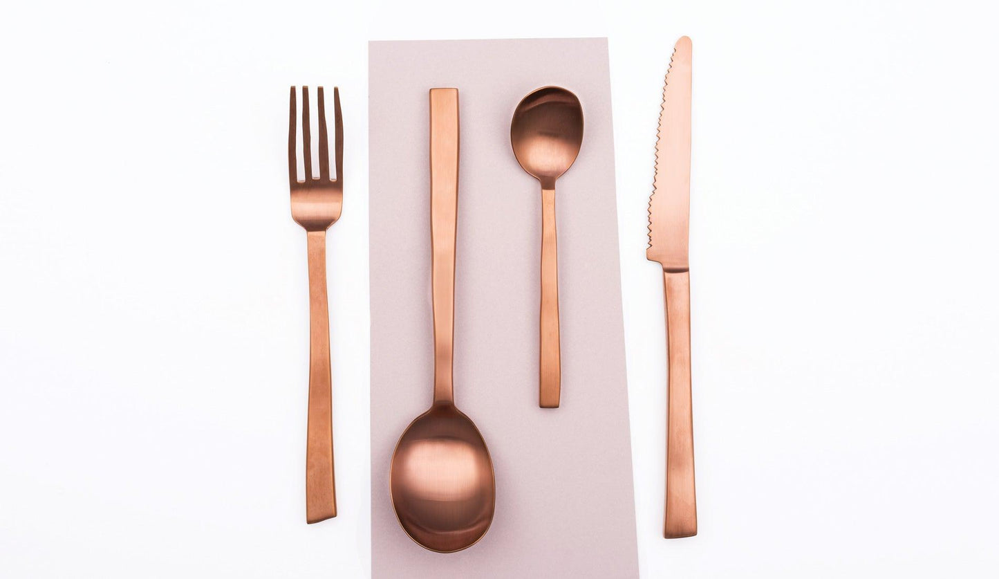 Valerie Objects - Valerie Objects Maarten Baas Besteck Kupfer | 24 tlg - Bestecke - Sarto Group