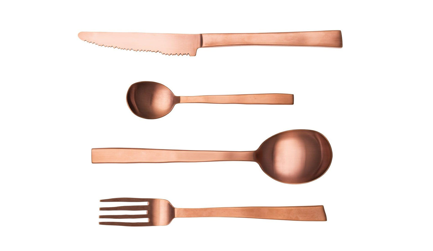 Valerie Objects - Valerie Objects Maarten Baas Besteck Kupfer | 24 tlg - Bestecke - Sarto Group