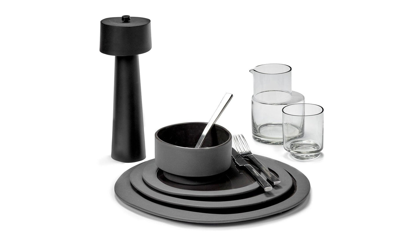 Valerie Objects - Valerie Objects Maarten Baas Schüssel Grau | 4er Set - Schüsseln - Sarto Group
