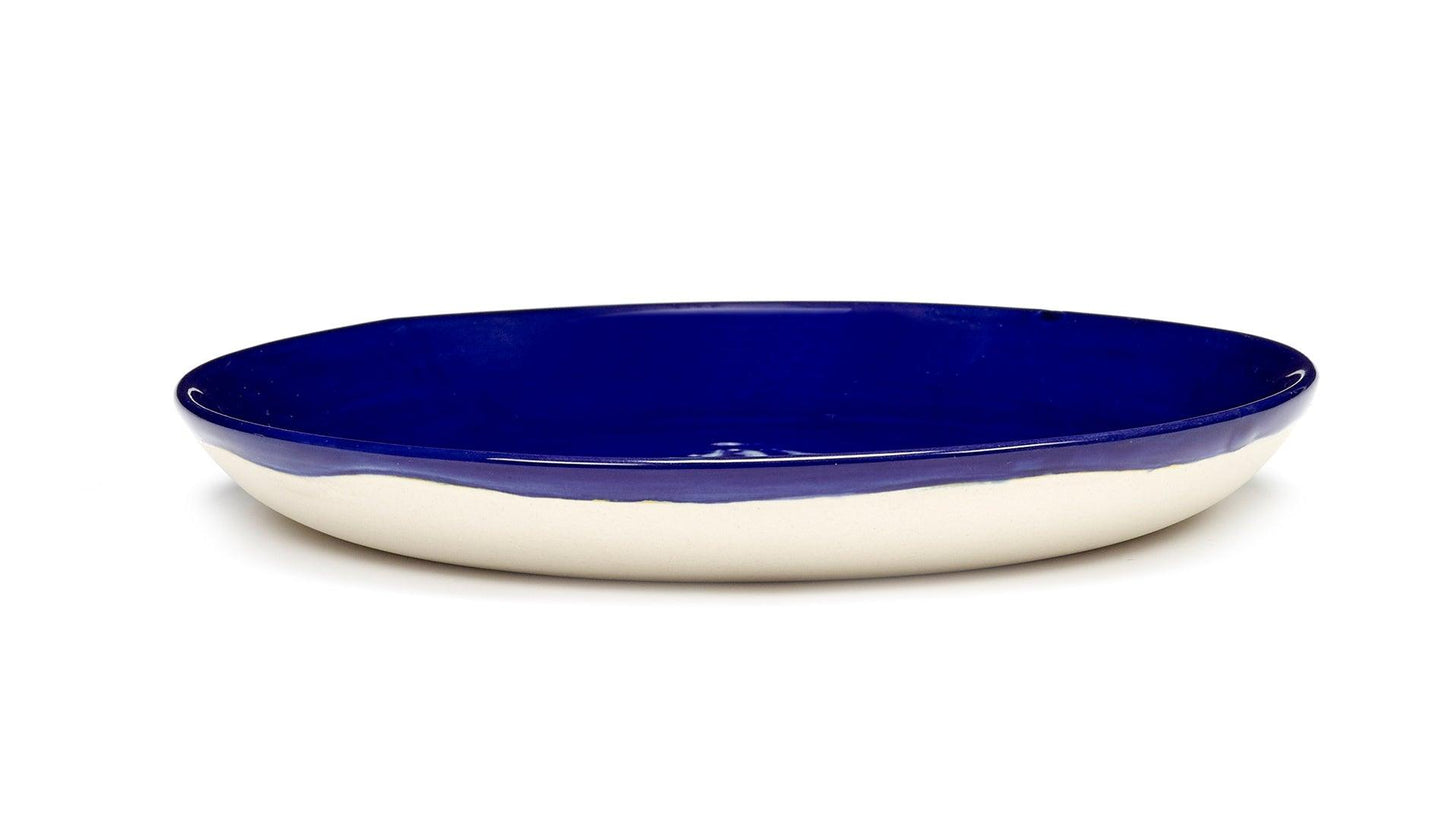 Serax - Serax Feast Teller XS 16 cm | Lapis Lazuli - Artichoke White | 4 Stk - Teller - Sarto Group
