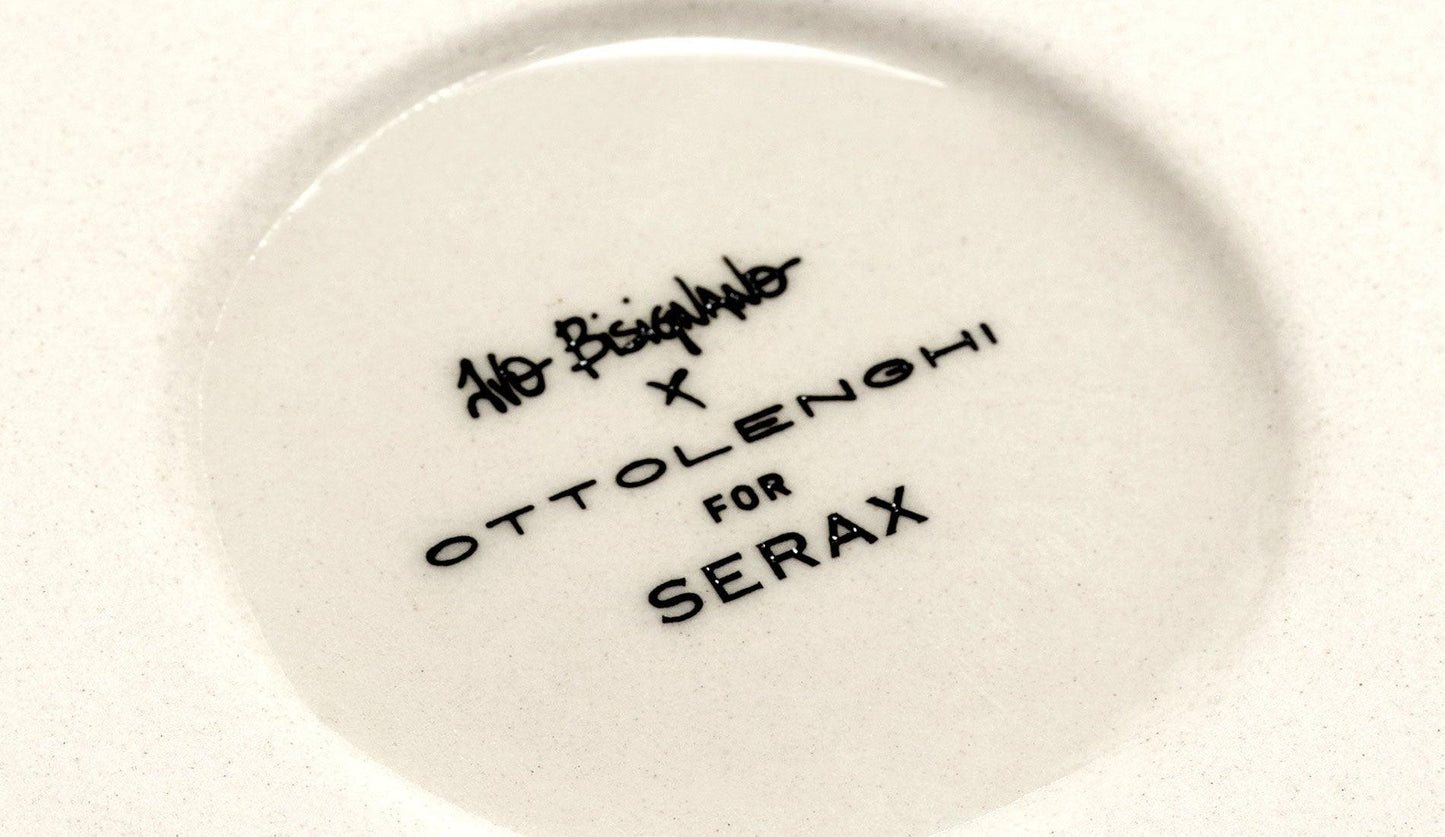 Serax - Serax Feast Teller XS 16 cm | Lapis Lazuli - Artichoke White | 4 Stk - Teller - Sarto Group