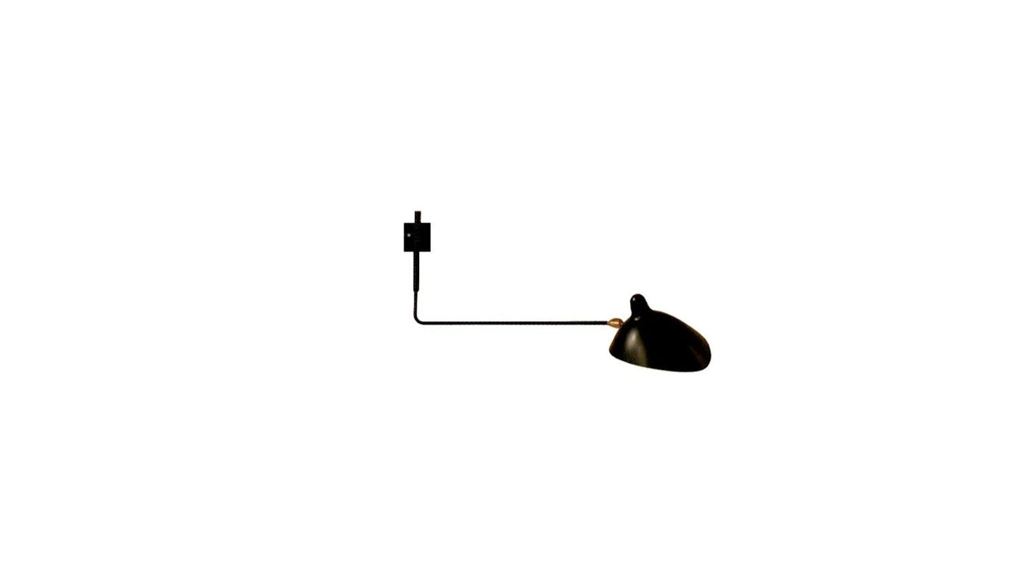 Serge Mouille - Serge Mouille Applique 1 bras droits pivotants Wandleuchte - Wandleuchten - Sarto Group