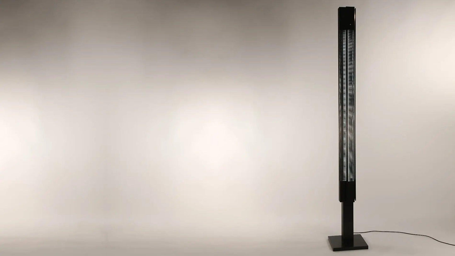 Serge Mouille - Serge Mouille Colonne Lumineuse Signal Stehleuchte | Schwarz - Stehleuchten - Sarto Group