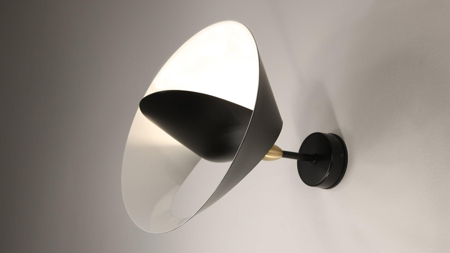 Serge Mouille - Serge Mouille Petite applique Saturne Wandleuchte - Wandleuchten - Sarto Group