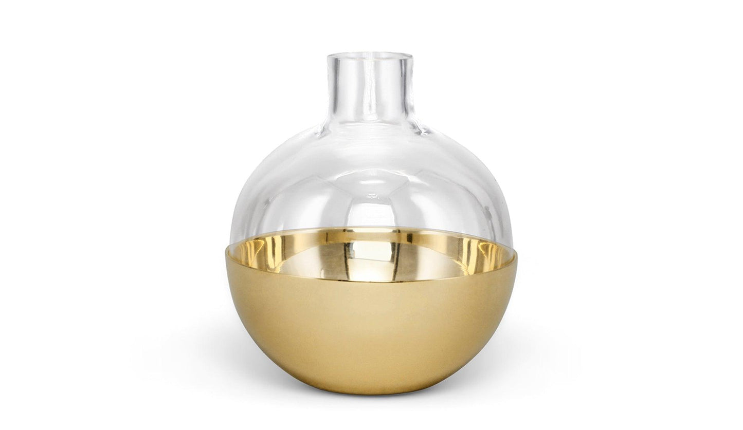 Skultuna - Skultuna Pomme Vase Medium Messing - Vasen - Sarto Group