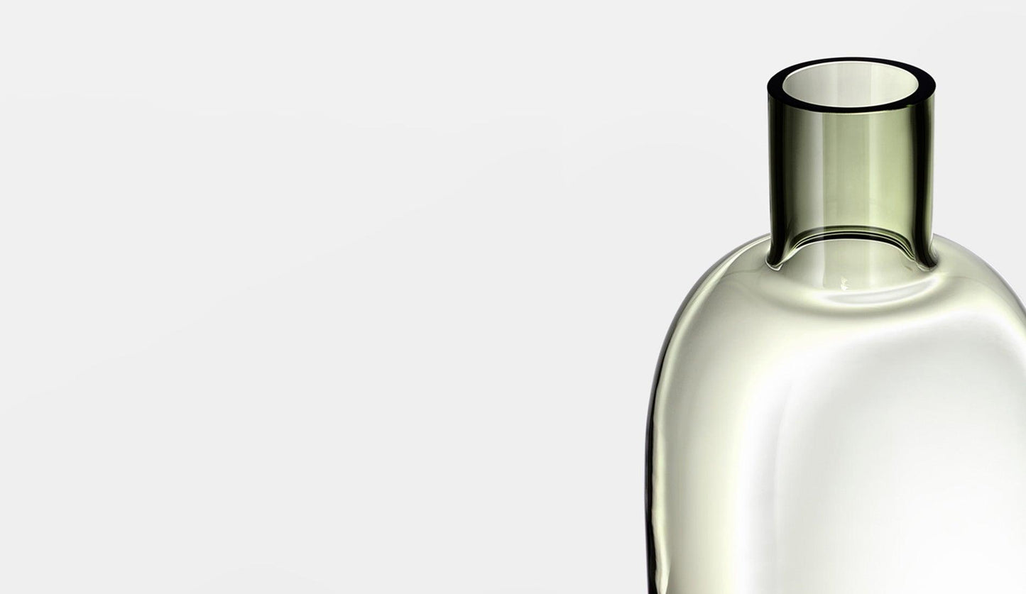 Skultuna - Skultuna Damen Vase Groß | Smaragdgrün - Vasen - Sarto Group