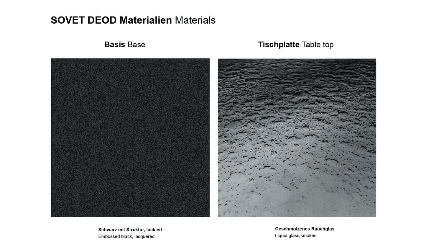 Sovet - Sovet Deod Tisch | Schwarz - Esstische - Sarto Group