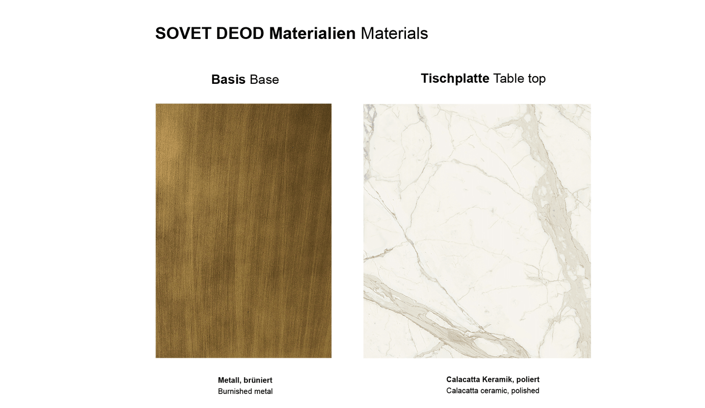 Sovet - Sovet Deod Tisch | Bronze - Esstische - Sarto Group