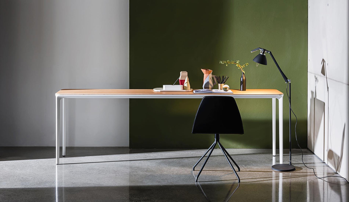 Sovet - Sovet Slim Ausziehtisch | Schwarz - Eiche - Ausziehtische - Sarto Group