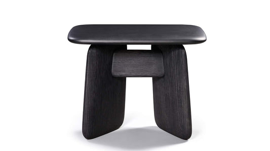 Zanat - Zanat Stonehenge Hocker | Ahorn schwarz - sarto Tailored Interiors Group