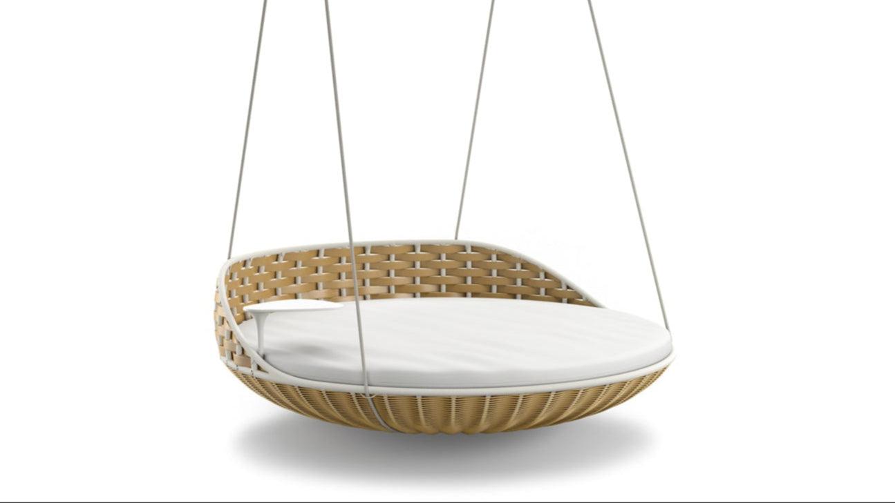Dedon - Swingrest Hanging Lounger mit Sitz- und Dekokissen - Gartensofas - Sarto Group