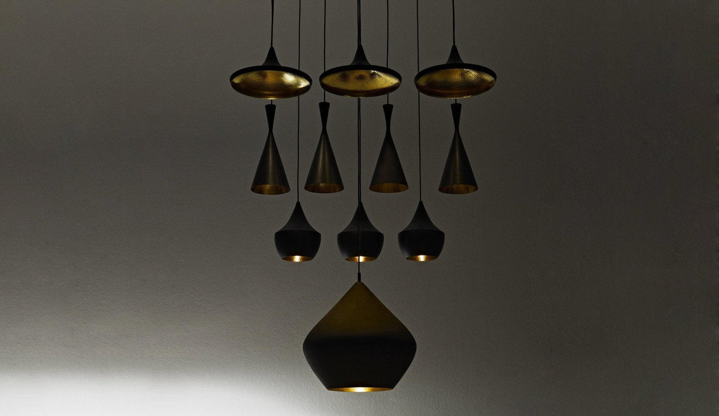 Tom Dixon - Tom Dixon Beat Shade Fat LED Hängeleuchte - Hängeleuchten - Sarto Group