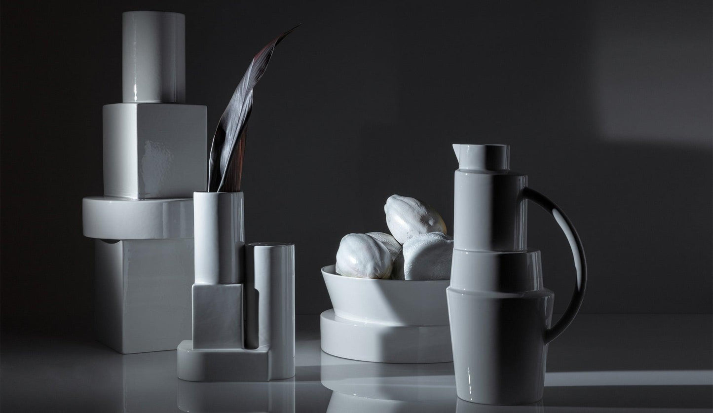 Tom Dixon - Tom Dixon Block Large Vase - Vasen - Sarto Group