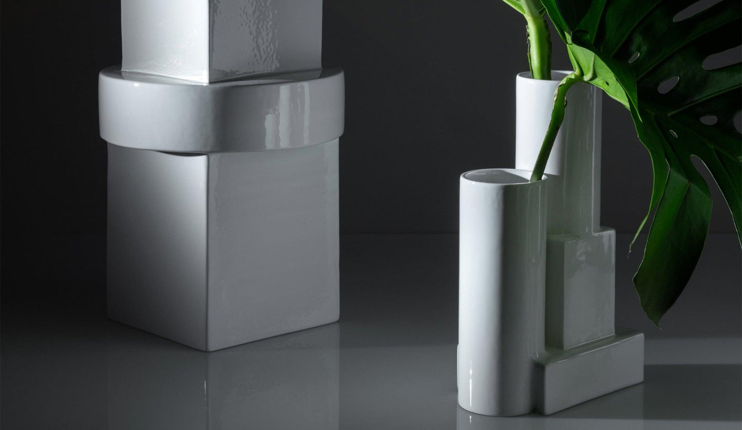 Tom Dixon - Tom Dixon Block Large Vase - Vasen - Sarto Group