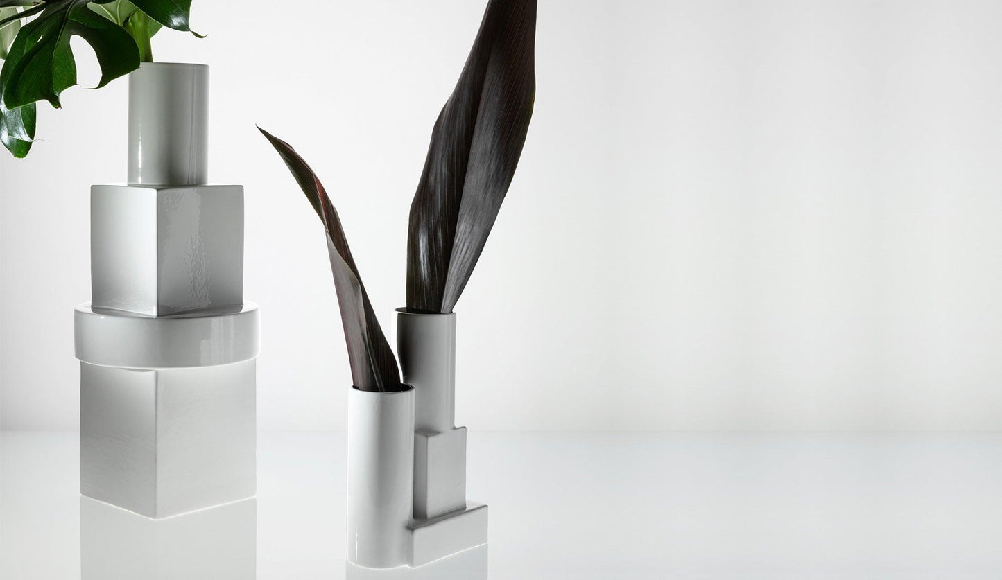 Tom Dixon - Tom Dixon Block Large Vase - Vasen - Sarto Group