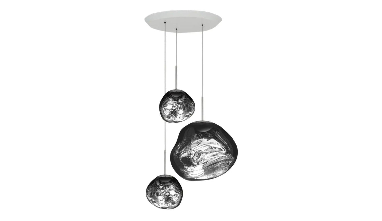 Tom Dixon - Tom Dixon Melt Trio Round Hängeleuchte | LED - Hängeleuchten - Sarto Group