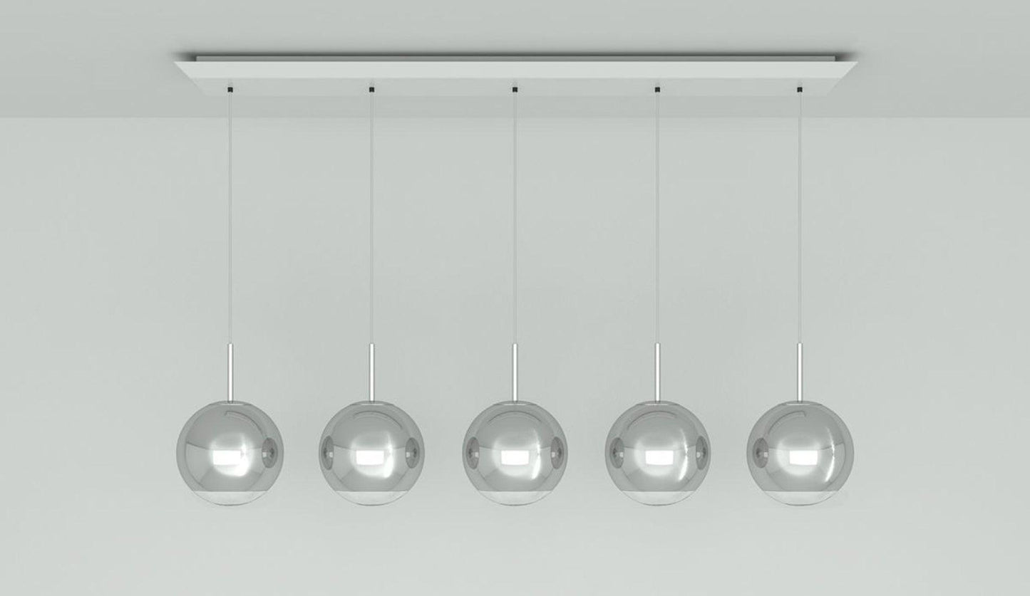 Tom Dixon - Tom Dixon Mirror Ball 25 Linear Hängeleuchte - Hängeleuchten - Sarto Group