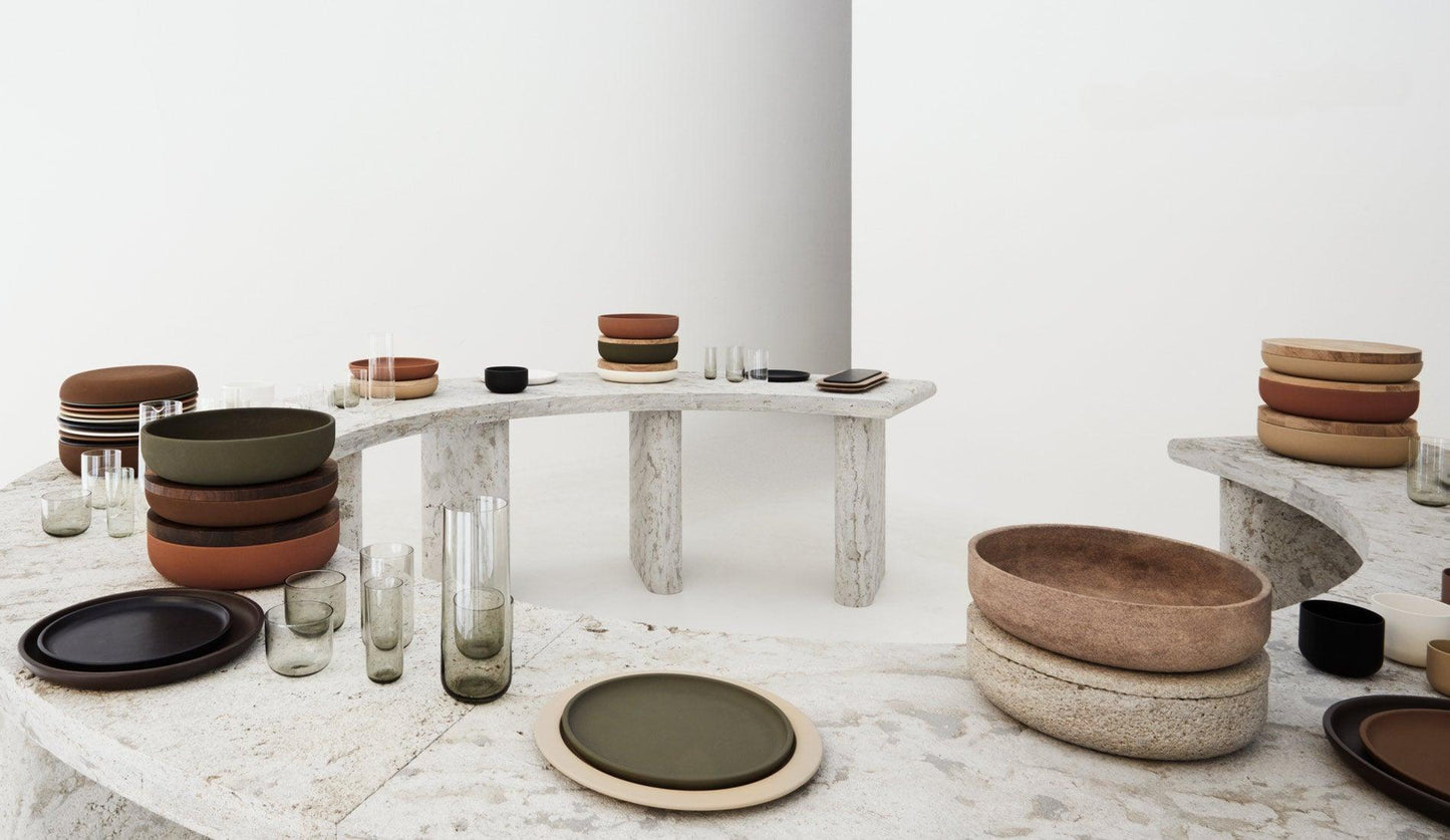 When Objects Work - When Objects Work VVD Pottery Schale Warmes Grau | H7 x Ø30 cm - Dosen - Sarto Group