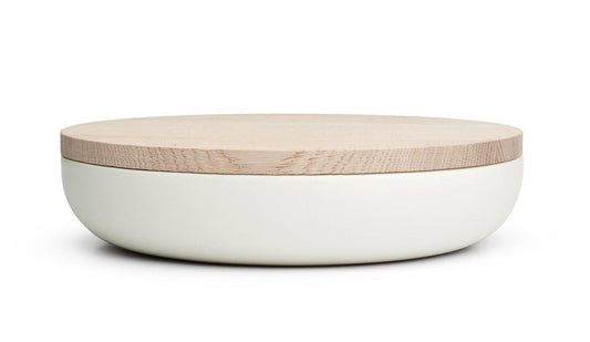 When Objects Work - When Objects Work VVD Pottery Schale Weiß | H5 x Ø30 cm - Dosen - Sarto Group