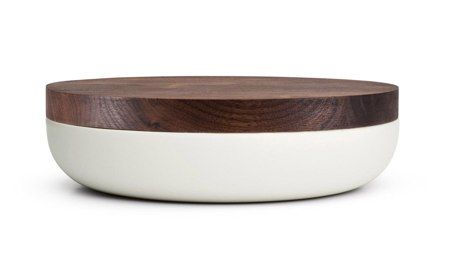 When Objects Work - When Objects Work VVD Pottery Schale Weiß | H5 x Ø30 cm - Dosen - Sarto Group