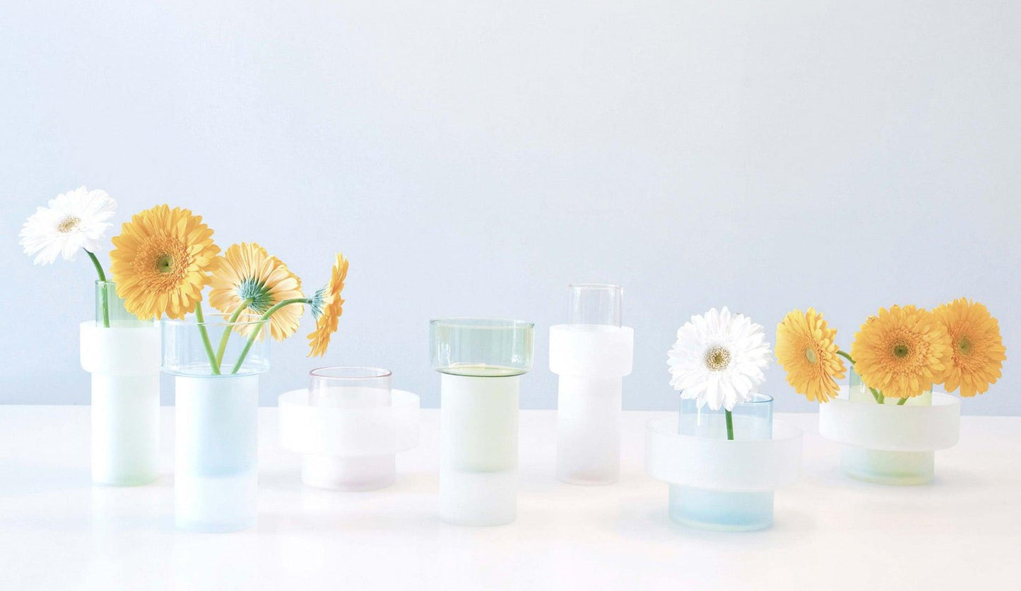 XLBoom - XLBoom Benicia Vase 02 | Blau - Vasen - Sarto Group