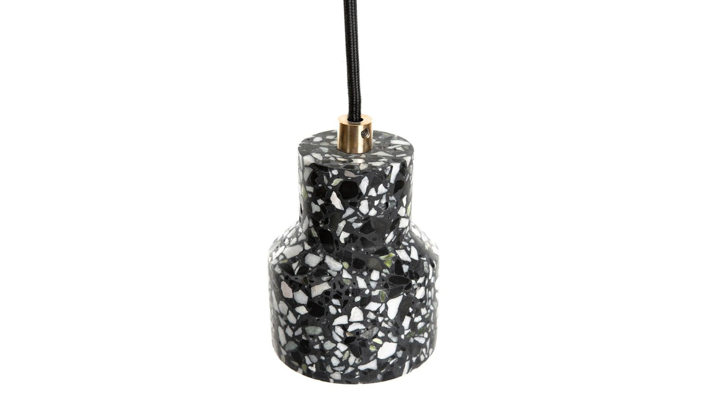 XLBoom - XLBoom Terrazzo Simple Hängeleuchte | Schwarz - Hängeleuchten - Sarto Group