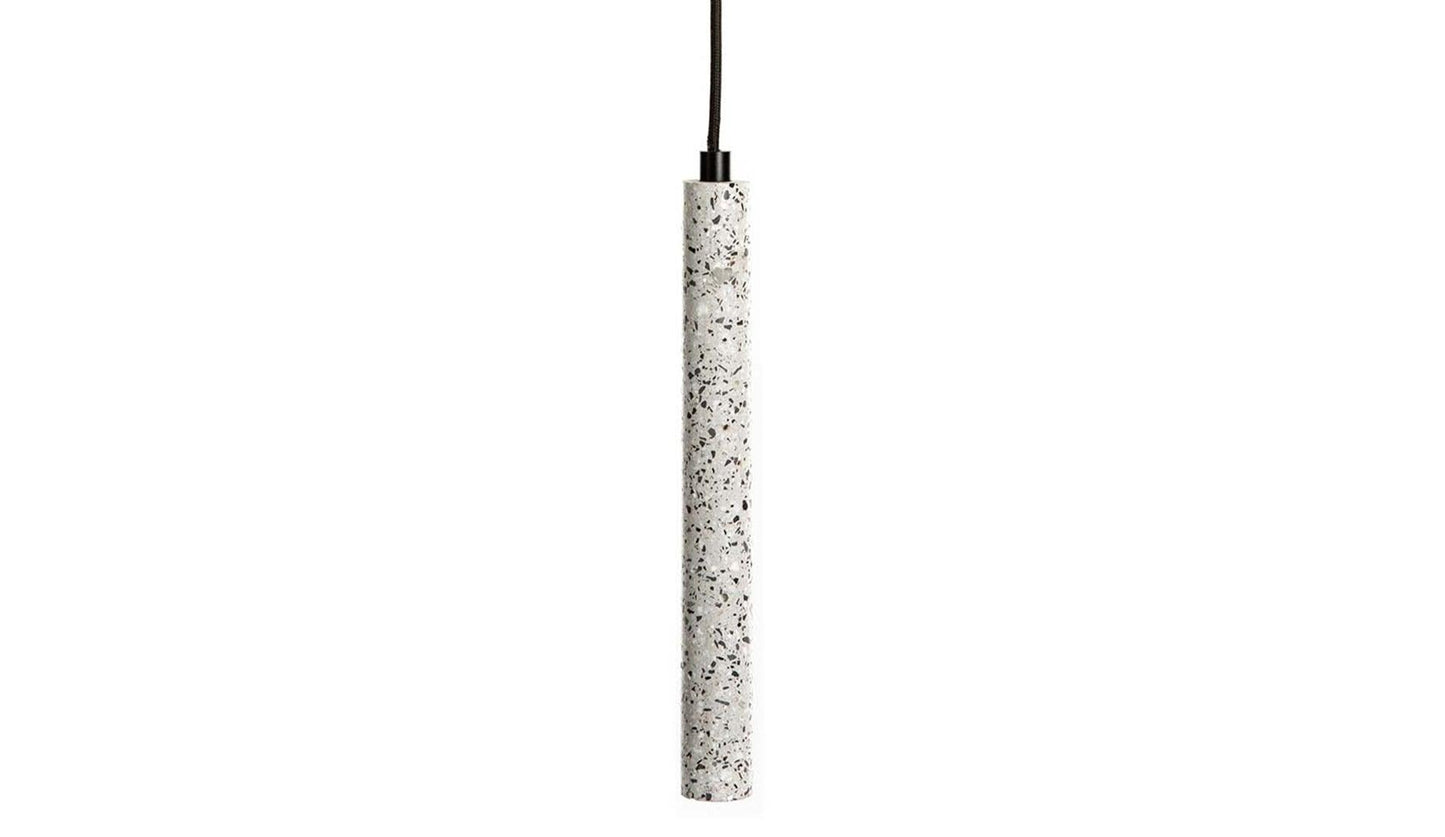 XLBoom - XLBoom Terrazzo Tube Hängeleuchte | Weiß - Hängeleuchten - Sarto Group