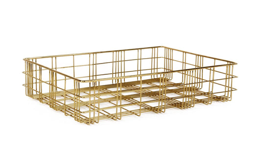 XLBoom - XLBoom Harri Korb Messing | Medium - Körbe - Sarto Group