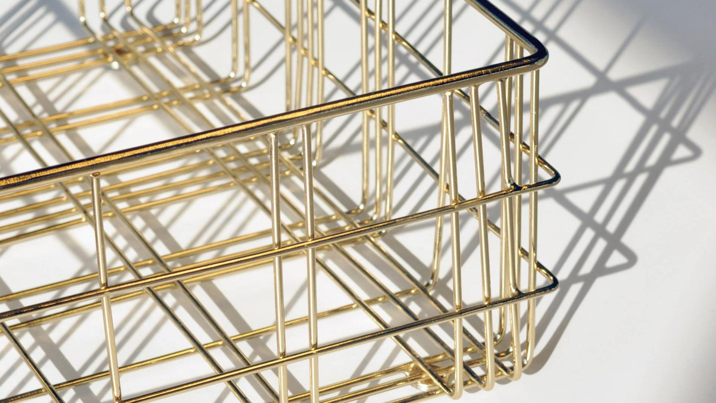XLBoom - XLBoom Harri Korb Messing Medium - sarto Tailored Interiors Group