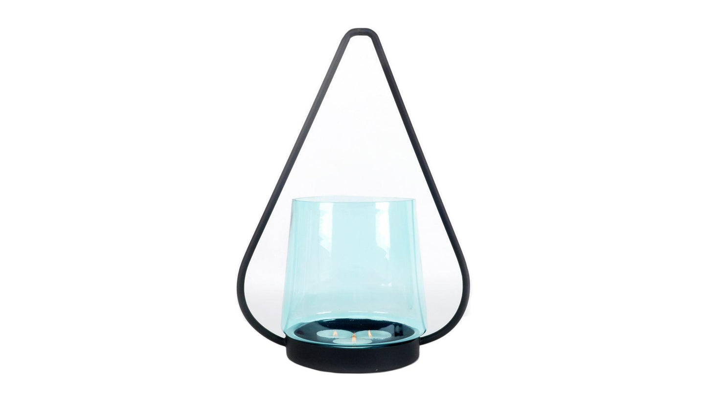 XLBoom - XLBoom Lys XXL Windlicht | Blau - Windlichter - Sarto Group