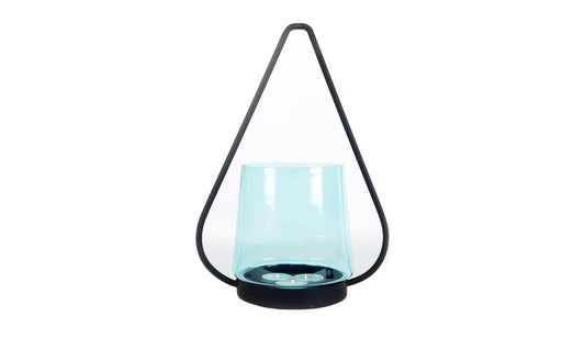 XLBoom - XLBoom Lys XXL Windlicht | Blau - Windlichter - Sarto Group