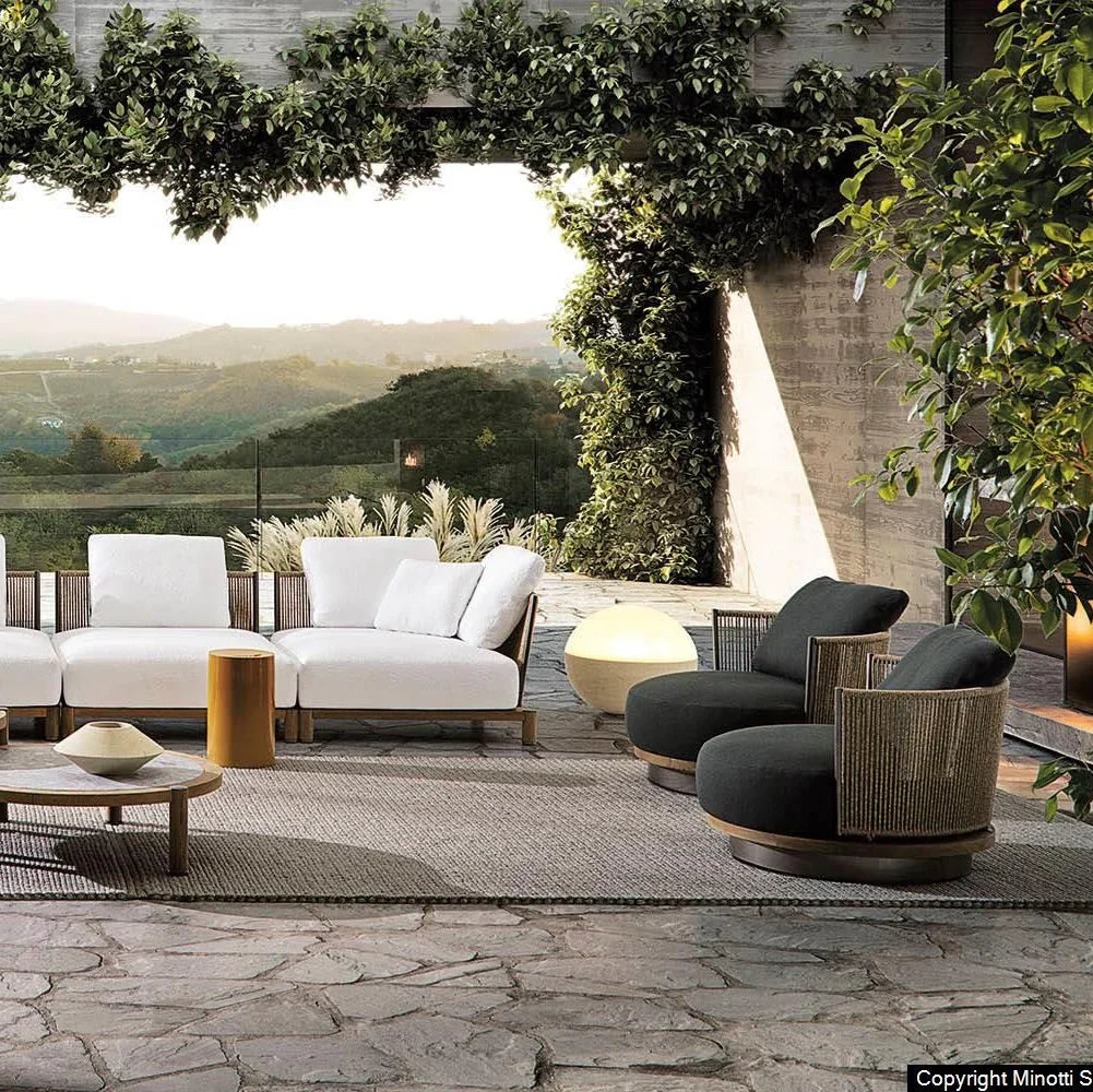 Minotti - Daylight Outdoor Sessel - sarto Tailored Interiors Group