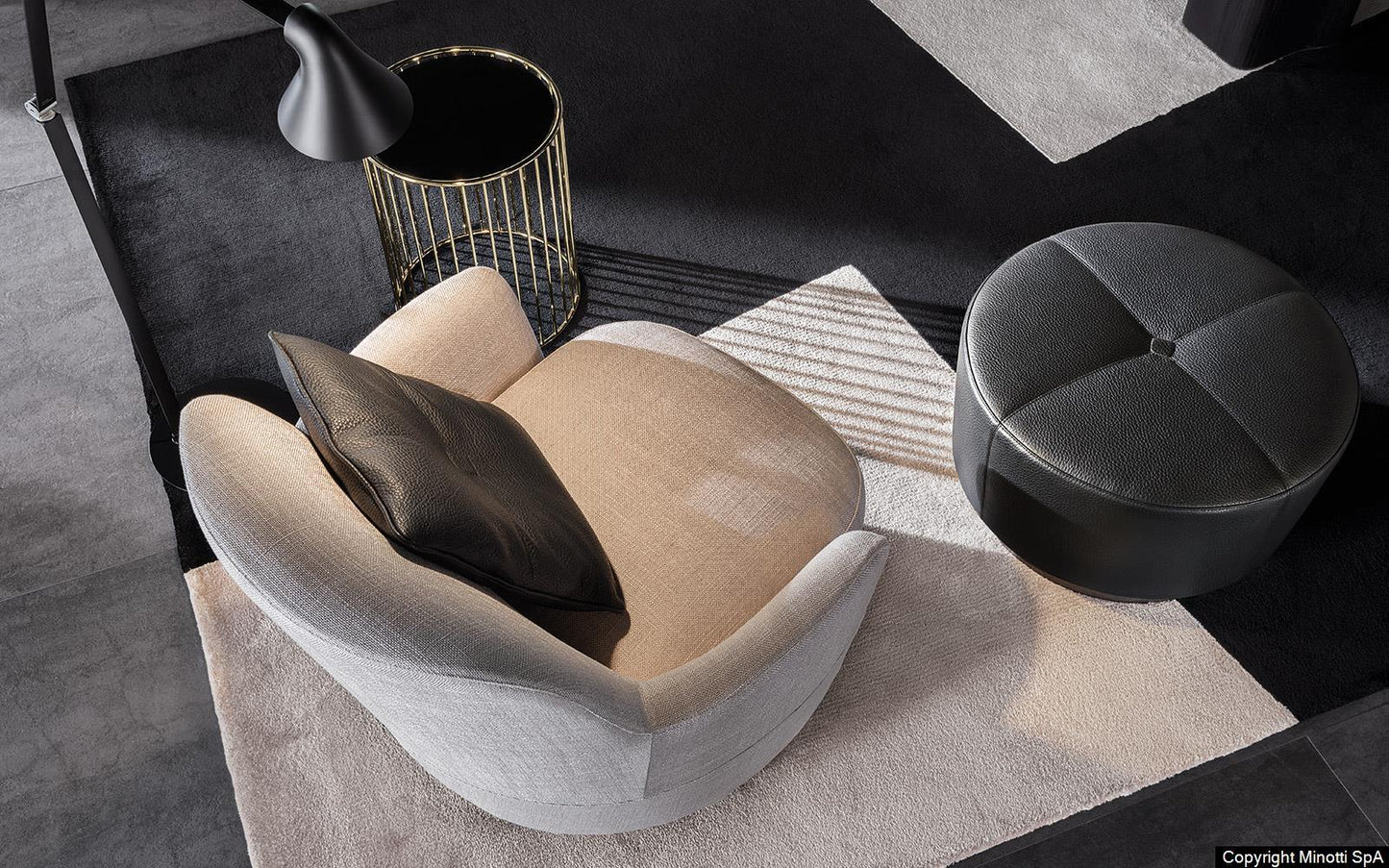 Minotti - Jacques Sessel | Poltrona High - Sessel - Sarto Group