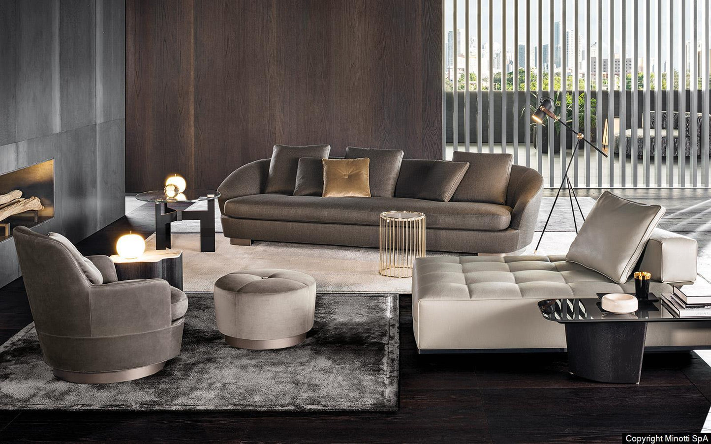 Minotti - Jacques Sessel | Poltrona High - Sessel - Sarto Group