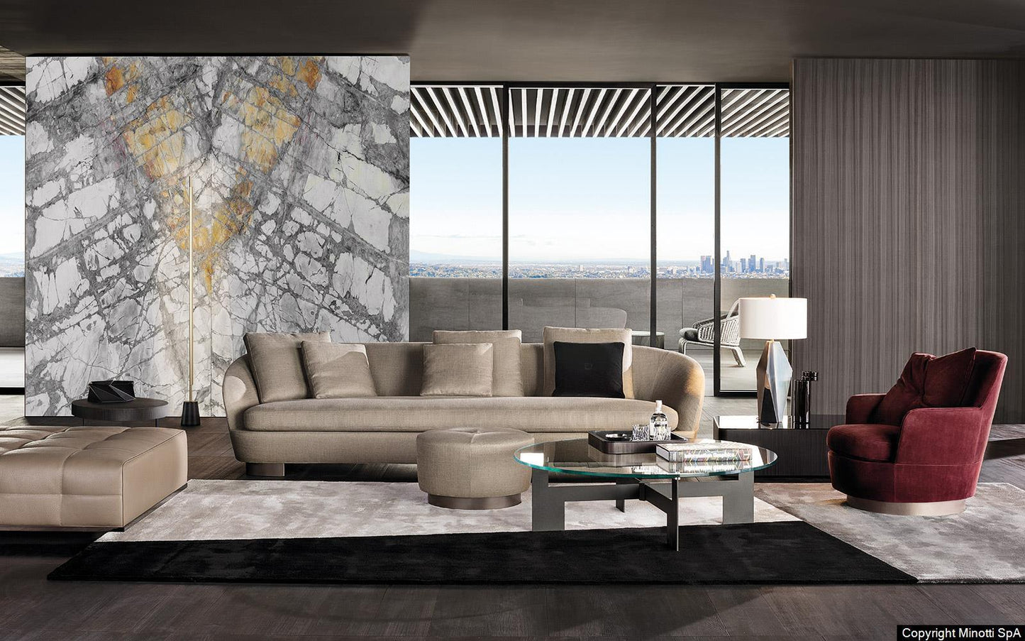 Minotti - Jacques Sessel | Poltrona High - Sessel - Sarto Group
