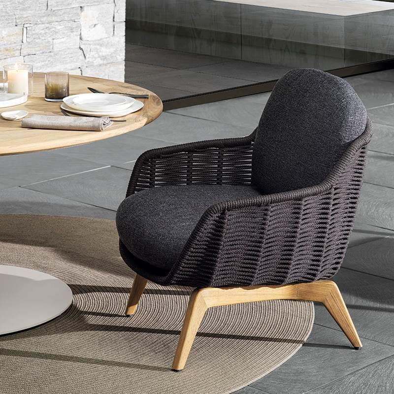 Minotti - Belt "Cord" Outdoor Sessel - sarto Tailored Interiors Group