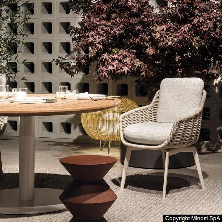Minotti - Belt "Cord" Outdoor Stuhl - sarto Tailored Interiors Group